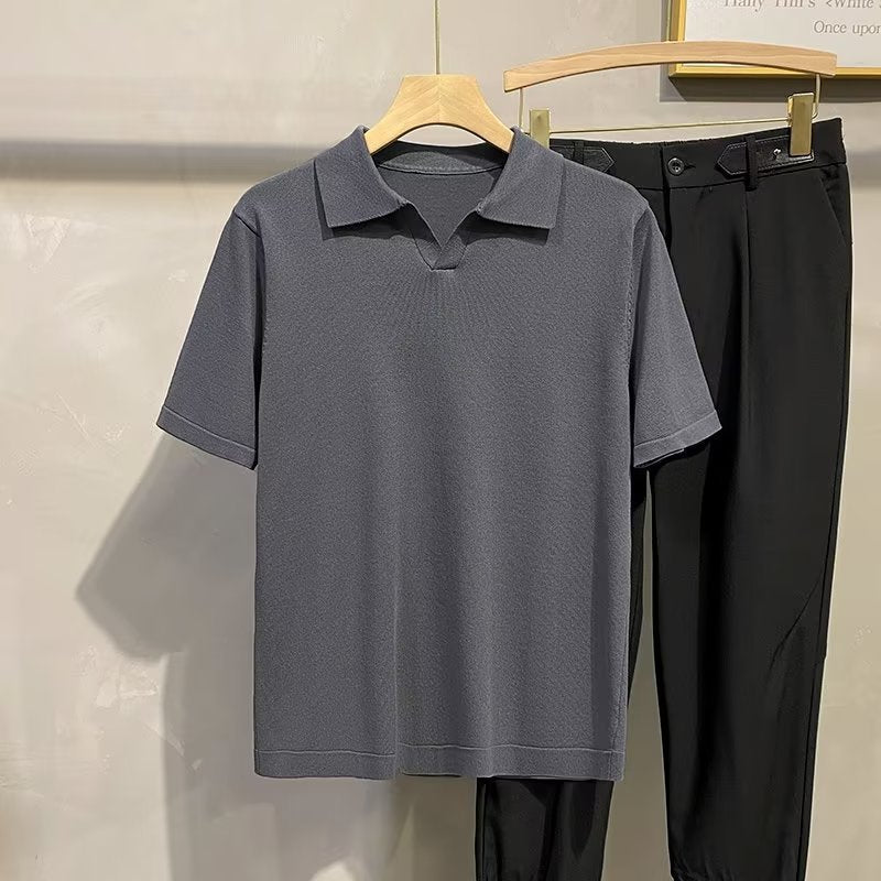 Men's Stretch Knit Polo.