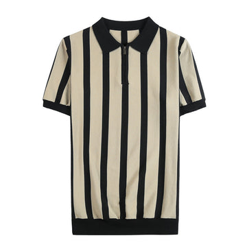 Striped British Polo