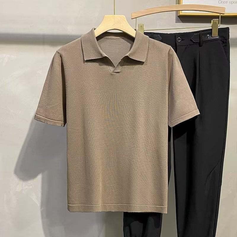 Men's Stretch Knit Polo.