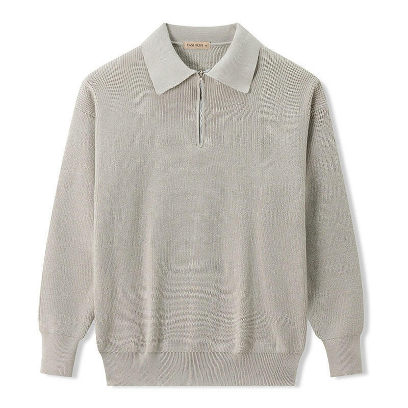 Polo Collar Sweater.