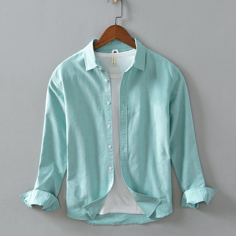 Men's Casual Linen Shirt.