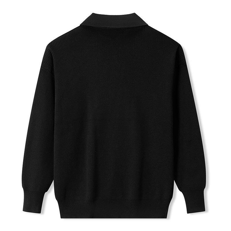 Polo Collar Sweater.