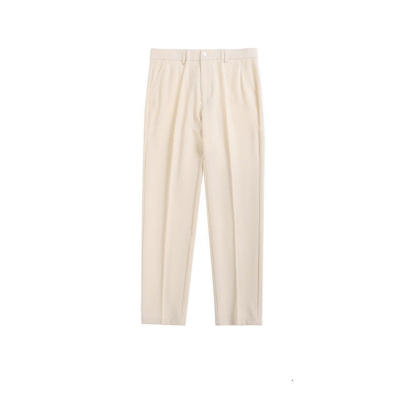 Drape Pencil Trousers.