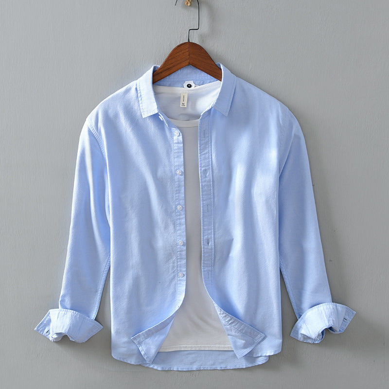 Men's Casual Linen Shirt.