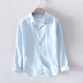 Men's Casual Linen Shirt.