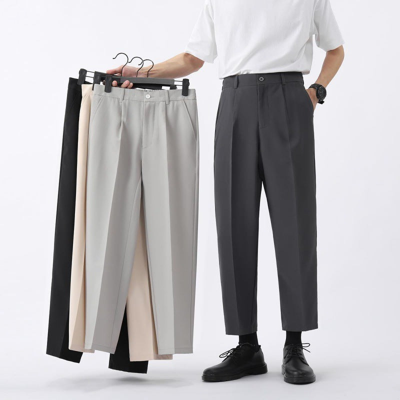 Drape Pencil Trousers.