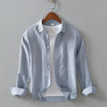 Men's Casual Linen Shirt.