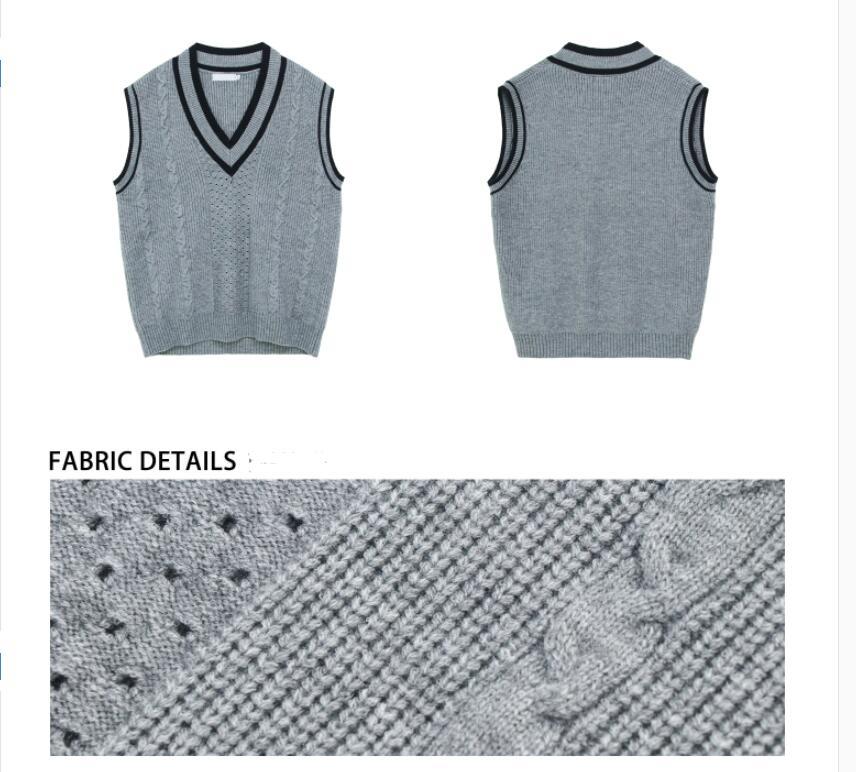 Casual Sleeveless Sweater.