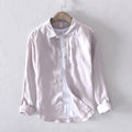 Men's Casual Linen Shirt.